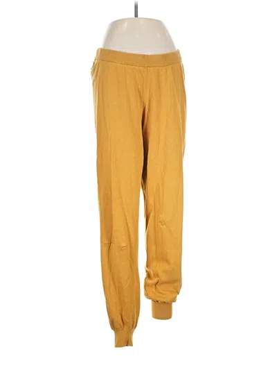 Pre-owned Christy Dawn Sweatpants In Yellow