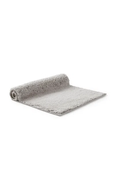 Christy - Deep Pile Cotton Bath Rug - Light Grey In Gray