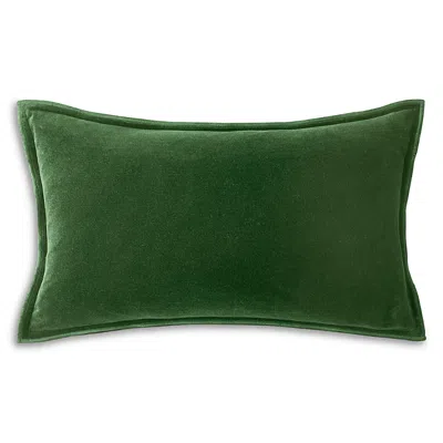 Christy Harewood Velvet Boudoir Pillow, 12 X 20 In Green