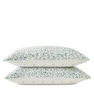 Christy Ivycroft Standard Pillowcase, Pair In Blue