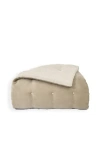 Christy Jaipur Luxury Cotton Velvet Quilted Throw In Brown