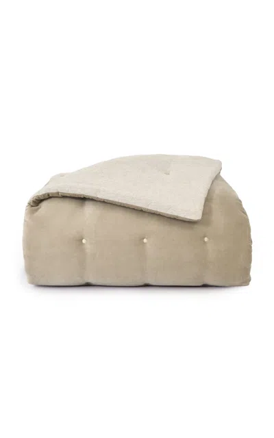 Christy - Jaipur Velvet Throw - Tan