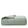 Christy Laundered Cotton Bedspread, Full/queen In Green