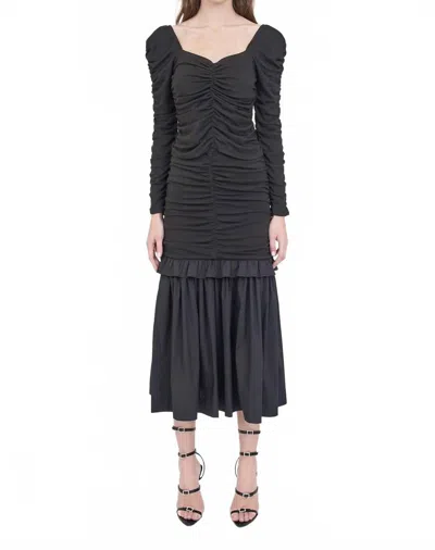 CHRISTY LYNN ALDEN TOP IN NOIR