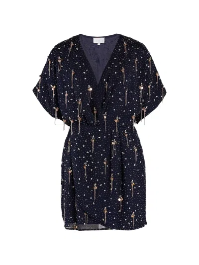 Christy Lynn Angelina Starlight Dress In Blue