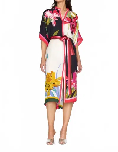 Christy Lynn Annmarie Midi Dress In Multi Orchid
