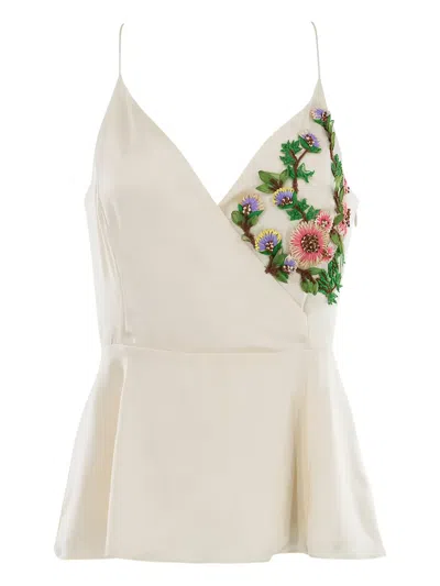 Christy Lynn Ariana Top In White