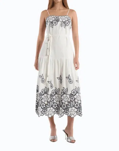 Christy Lynn Avery Dress In Ivory Magnolia In White