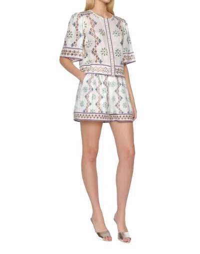 Christy Lynn Bennet Short In Capri Ivory