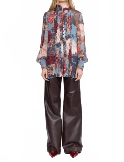 Christy Lynn Dane Top In Sky Garden In Multi