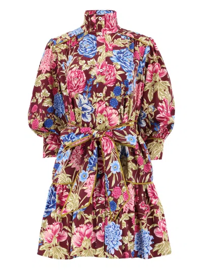 Christy Lynn Emi Floral Mini Dress In Multi