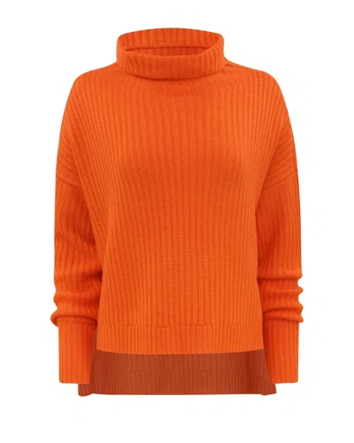 Christy Lynn Everly Sweater In Orange