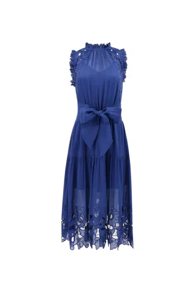 Christy Lynn Gemma Dress In Royal Blue
