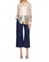Christy Lynn Klein Floral Top With Cami In Botanic Bliss In Multi