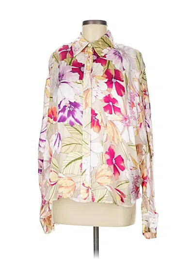 Christy Lynn Long Sleeve Blouse In Multi