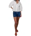 Christy Lynn Madelyn Top In White In White