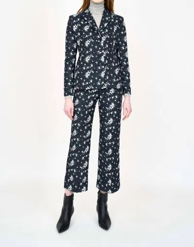 Christy Lynn Mallory Pant In Floral Jacquard