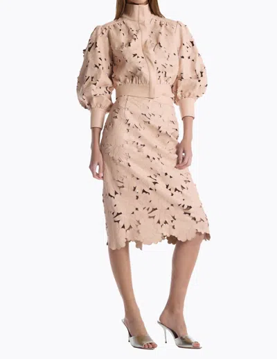Christy Lynn Maven Midi Skirt In Blush In Pink