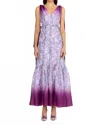 Christy Lynn Misha Maxi Dress In Amethyst Dark In Multi