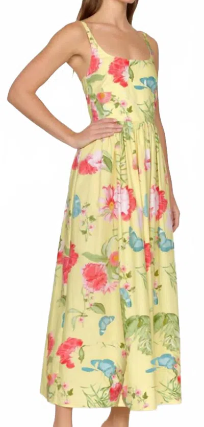 Christy Lynn Nixie Dress In Monarch Yellow