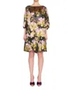 Christy Lynn Orion Dress In Midnight Garden In Multi