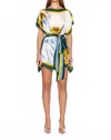 Christy Lynn Pamela Tunic Top In Yellow Orchid In Multi