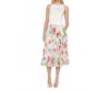 Christy Lynn Pia Skirt In Monarch Ivory In Multi