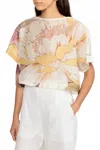 Christy Lynn Retti Cropped Top In Multi In Multi