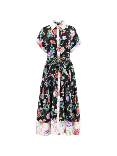 Christy Lynn Robin Midi Dress In Multi