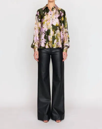 Christy Lynn Rosario Top In Midnight Gardens In Multi