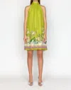 Christy Lynn Tula Dress In Acacia Coast Border In Yellow