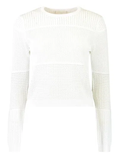 Christy Lynn Wesley Top In White