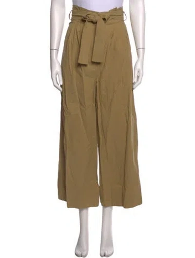 Pre-owned Christy Lynn Wide Leg Pants In Neutrals