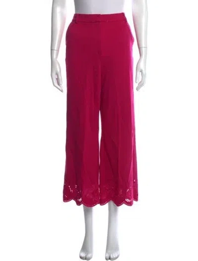 Pre-owned Christy Lynn Wide Leg Pants In Pink