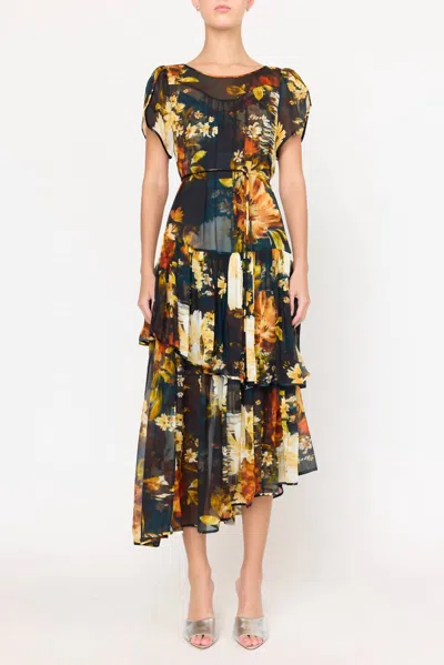 Christy Lynn Women's Mallories Dress In Amber Glow In Multi