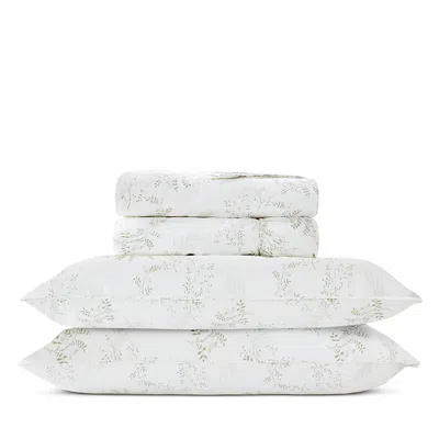 Christy Peashoots Sheet Set, California King In White