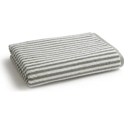 Christy Portobello Stripe Coastal Inspired Towels In Green