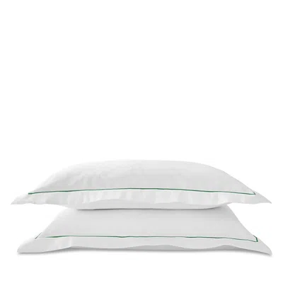 Christy Premium Cotton Sateen Pillowcase Set, Standard In Green