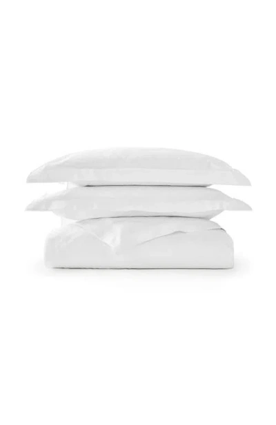 Christy Premium Luxury Sateen Cotton Duvet Cover Sets In White