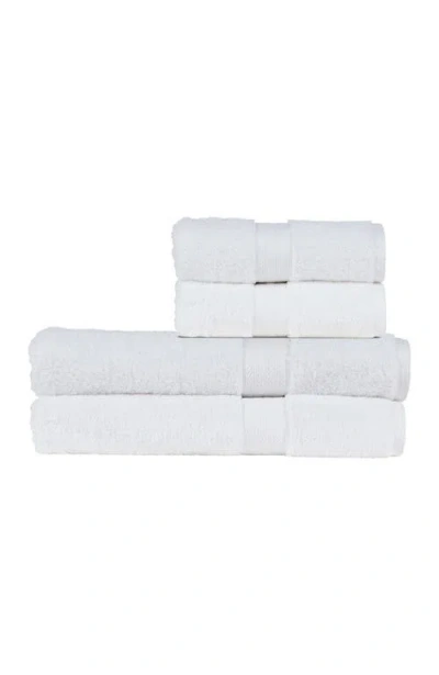 Christy Renaissance Classic 100% Egyptian Cotton 4 Piece Bath Sheet Set In Multi