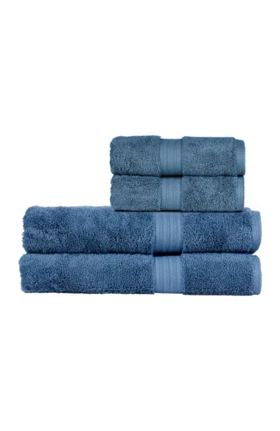 Christy Renaissance Classic 100% Egyptian Cotton 4 Piece Bath Sheet Set In Multi