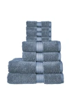 Christy Renaissance Classic 100% Egyptian Cotton 8 Piece Towel Bale In Blue