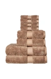 Christy Renaissance Classic 100% Egyptian Cotton 8 Piece Towel Bale In Brown