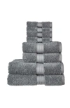 Christy Renaissance Classic 100% Egyptian Cotton 8 Piece Towel Bale In Gray