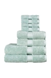 Christy Renaissance Classic 100% Egyptian Cotton 8 Piece Towel Bale In Blue