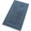 Christy Renaissance Classic Cushiony Soft Cotton Bath Mat In Denim