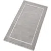 Christy Renaissance Classic Cushiony Soft Cotton Bath Mat In Dove Gray