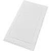 Christy Renaissance Classic Cushiony Soft Cotton Bath Mat In White