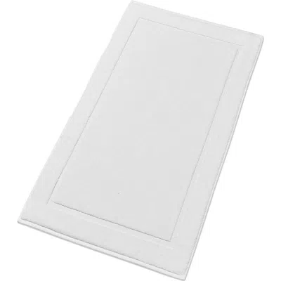 Christy Renaissance Classic Cushiony Soft Cotton Bath Mat In White