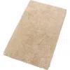 Christy Reversible Deep Pile Thick Cotton Bath Rug In Stone